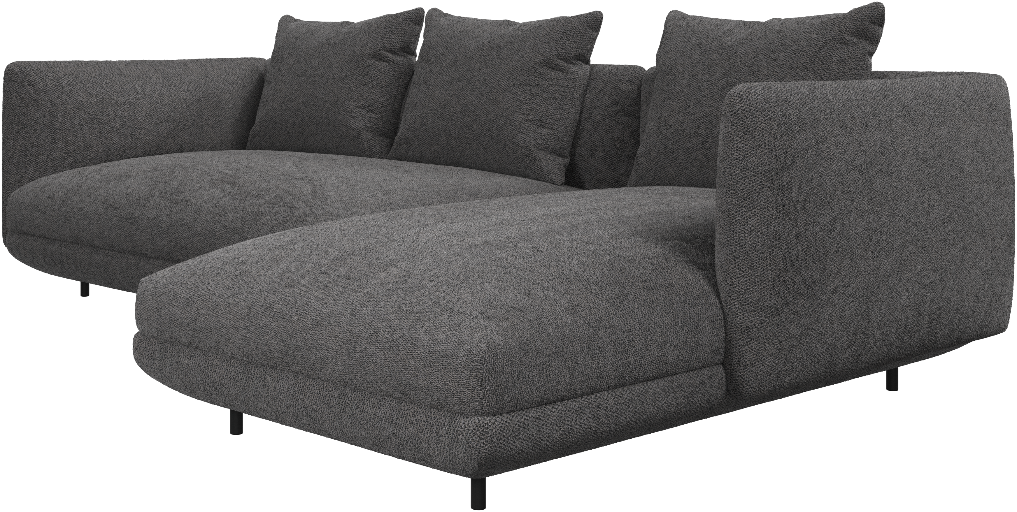 BoConcept 高級三人がけ　ソファ　カウチソフ ア Bergamo 3人掛けカウチソファ（収納付き） | Sofa | Bergamo